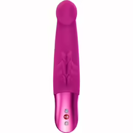 Wicked Angel вибратор с двойна стимулация, маджента, 9,4 см