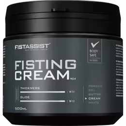 Fist Assist Lubricant Cream, крем лубрикант, 500 ml, водна и маслена основа, веган
