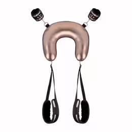Rosy Gold Sling Restraint Set ограничителен комплект, регулируеми ремъци, розово злато, възглавничка за врата