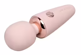 Mini Microwand Go компактен акумулаторен вибратор микрофон, розов