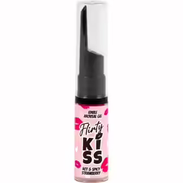 Flirty Kiss Dual Sensation ядливи гелове, ягода и мента, затоплящ и охлаждащ ефект, веган