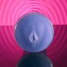 Pop On The Glow светещ прозрачен мастурбатор