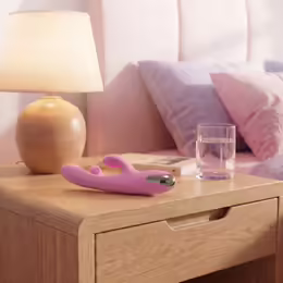 Rabbit Vibrator Moving Finger вибратор, 23 режима, лилаво, водоустойчив