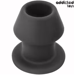 Extreme Hollow Plug Size S анална тапа, кух дизайн, 7.5 cm, черен