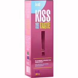 Kissable Warming Gel Blackberry загряващ гел, 55 ml, вкус къпина, лека текстура