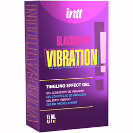 Liquid Vibrating гел, 15 ml, аромат на къпина, затоплящ ефект