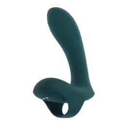 Wrapped Around Your Finger Green вибратор, водоустойчив, 7,5 cm, силикон