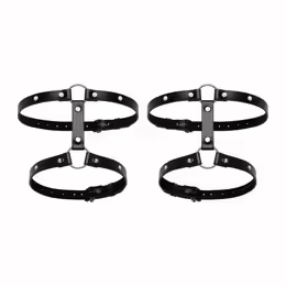 Thigh Harness хамут, регулируем, черен, метални халки