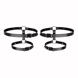 Thigh Harness хамут, регулируем, черен, метални халки