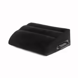 Handlebar Inflatable Support Pillow надуваема опорна възглавница, с дръжки, черна, 50 x 40 x 18 cm