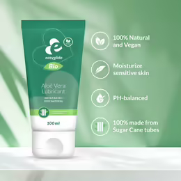 Bio & Natural Aloe Vera Water Based Lubricant лубрикант, алое вера, водна основа, 100 ml