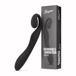 Bendable интимен масажор, 8 режима, 18 см, лилаво