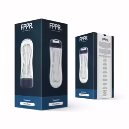 Transparent Personal Stimulation Device мастурбатор, TPE и силикон, 13.5 см, прозрачен