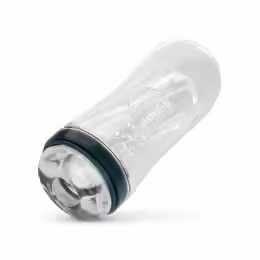 Transparent Personal Stimulation Device мастурбатор, TPE и силикон, 13.5 см, прозрачен
