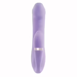 Orgasmic Orchid Tarzan двустранен акумулаторен вибратор, лилав