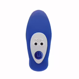 Beaded Pleasure силиконов вибратор с топчета, син, 10 скорости, USB