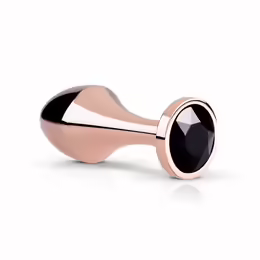 Nouveau Geometric Anal Plug анална тапа, алуминиева сплав, розово злато, 7.5 cm