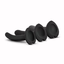 Temptasia Twist комплект дилдота, дължина от 11.4 до 17.8 cm, лилаво, 3 размера