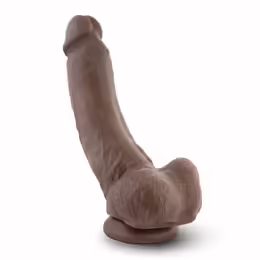 Mr. Mayor 9'' Chocolate дилдо, вендуза, 22.9 см, шоколадов цвят