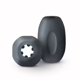 Flexible Intimate Training Device мастурбатор, текстурирана вътрешност, прозрачен, 7.5 cm