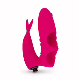 Anna Compact Finger Device стимулатор за пръст, дължина 8.5 см, розов цвят, компактен размер