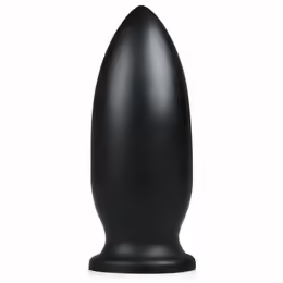 Yellow Dog Plug XXL анален плъг, дължина 21 cm, жълт, вакуумна основа