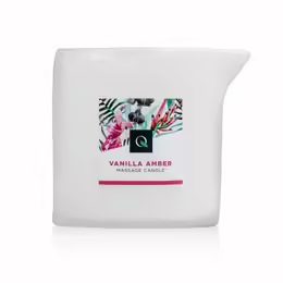 Massage Candle Vanilla Amber, масажна свещ, 200 г, ванилия и амбър, растителни масла