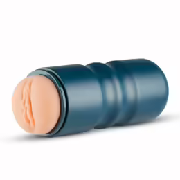 Intimate Device Mocha анатомичен ръкав, набраздена и оребрена текстура, 15 cm, мока