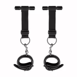 Over the Door Wrist Restraint System система за фиксиране на китки, регулируема, черна, 30 cm