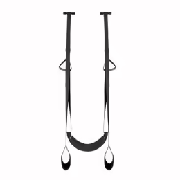 Leg & Bum Support Adjustable Over The Door Intimate Swing, интимна люлка за врата, регулируема, товар до 150 кг, черна