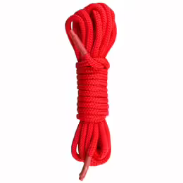 Bondage Rope въже за връзване, 5 м, червено, меко