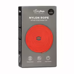 Bondage Rope въже за връзване, 5 м, червено, меко