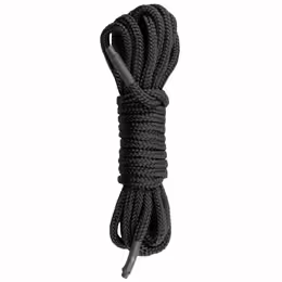 Soft Bondage Rope бондажно въже, 5 м, черен, меко