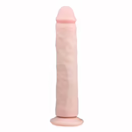 Flesh 28.5 cm дилдо, естествен телесен цвят, дължина 28.5 cm, вакуумна основа