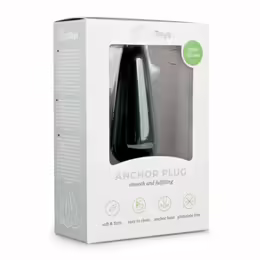 Silicone Intimate Plug L интимен плъг, дължина 13 см, диаметър 4 см, черен