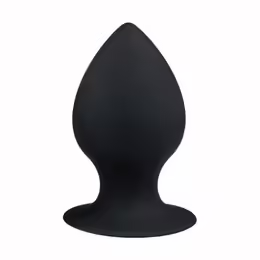 Round Plug Black XL анален плаг, дължина 13 см, черен, XL