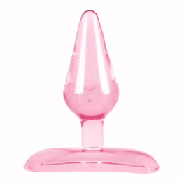 Pink Butterfly Mini Plug анална тапа, 7 cm, розов, с вендуза