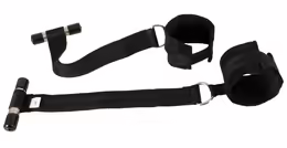 Over the Door Restraint Set комплект за фиксиране над врата, дължина 35 cm, регулируема обиколка от 16 до 28 cm, черен