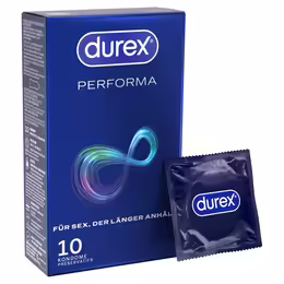 Performa Easy On презервативи, прозрачни, 56 мм, 10 броя