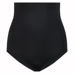 Estilo High Waist Seamless трусики, безшевни, висока талия, черни