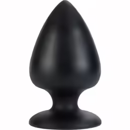 Colt Big Boy Black анална тапа, 6 cm, черна, диаметър 5 cm