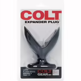 COLT Expander Plug Large, анална тапа, 16 см, черен, голям размер