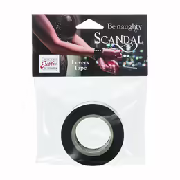 Scandal Black Tape самоадхезивна лента, 15 m дължина, 2.5 cm ширина, черен цвят