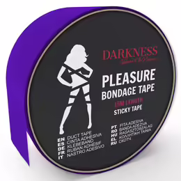 Bondage Tape Lilac лента за бондаж, 15 м, лилав, 5 см