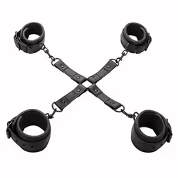 Nocturnal Adjustable Hog Tie Connector комплект за връзване, регулируем, черен, четириточков