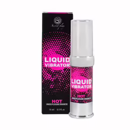 Liquid Vibrator интимен гел с вибриращ ефект, ягода, веган, 15 мл