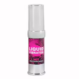 Liquid Vibrator интимен гел с вибриращ ефект, ягода, веган, 15 мл