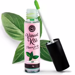 Vibrant Kiss гланц за устни с мента и изтръпващ ефект, 6 г