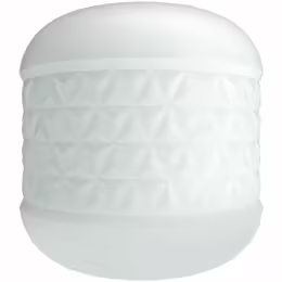 Crystle White Dual Entry мастурбатор, водоустойчив, дължина 16.5 cm, бял