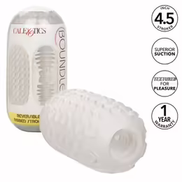 Boundless Reversible Ribbed мастурбатор, реверсивен, двустранна текстура, 11.5 cm